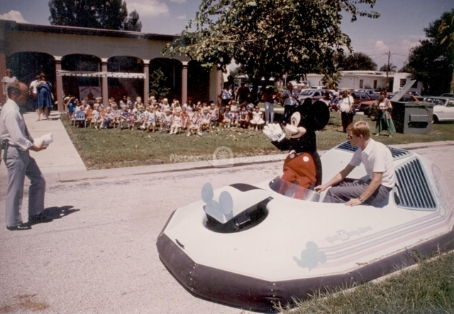 Mickey Mouse hovercraft Epcot
