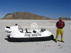 US Air Force hovercraft Hill Air Force Base UTTR