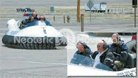 UTTR hovercraft rescue F-16 aircraft crash