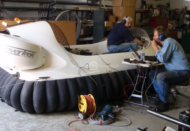 Image Neoteric hovercraft test