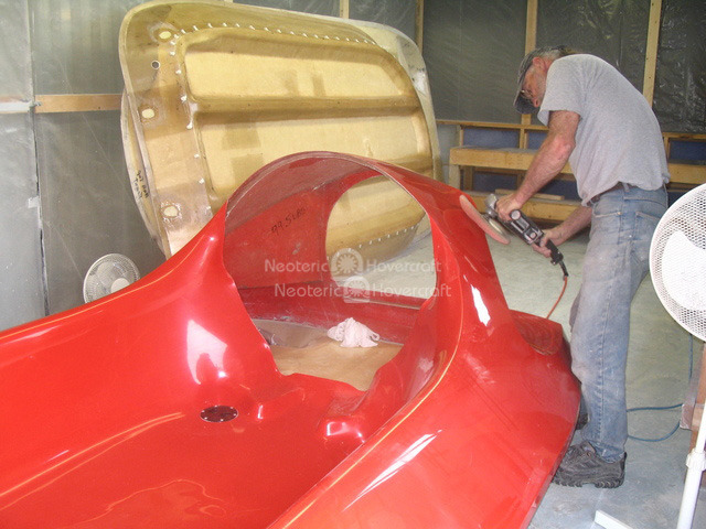Photo six passenger rescue hovercraft manufacture Neoteric