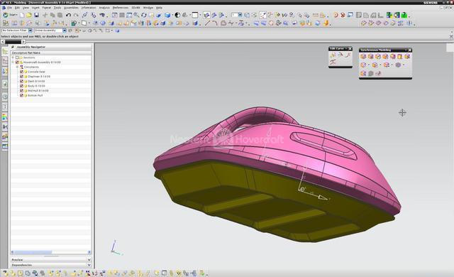 Image hovercraft hull Neoteric