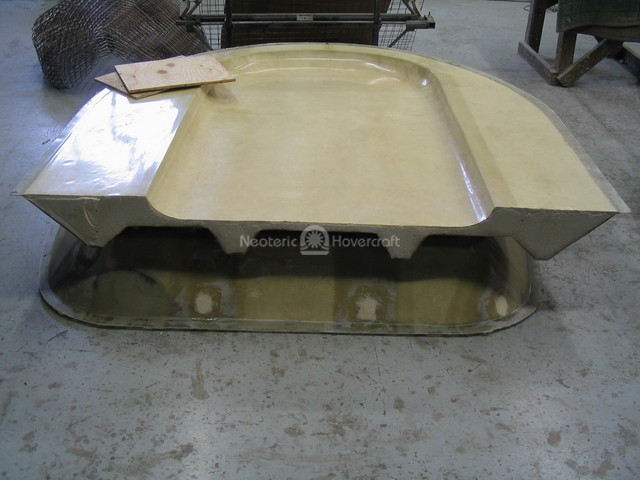 Image Hovercraft hull urethane buoyancy foam