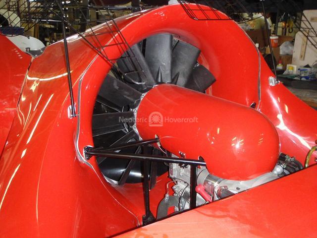 Picture Rescue Hovercraft 12 blade wing fan