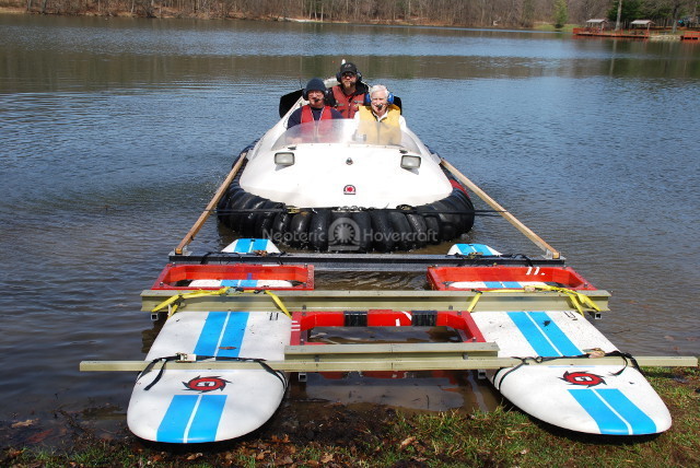 Image MEC/UXO Munitions detection system hovercraft