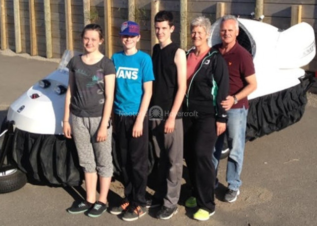 BMW of hovercraft makes dream come true