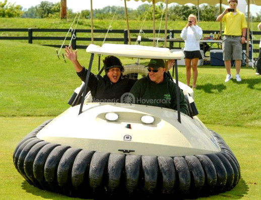 Event planners Rent Bubba’s Hover Hovercraft golf cart