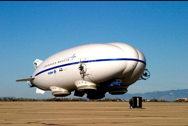 Hybrid Airship Lockheed Martin Skunk Works P-791