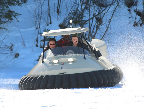 Neoteric Hovercraft star at Winter Carnival