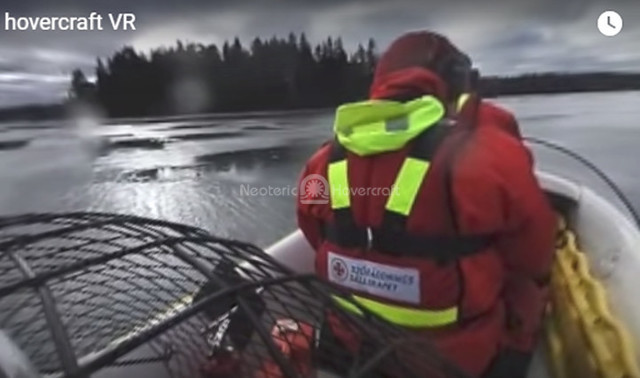 Rescue hovercraft video, Ice rescue vehicles, First responder safety,
Swedish Sea Rescue Society Neoteric hovercraft