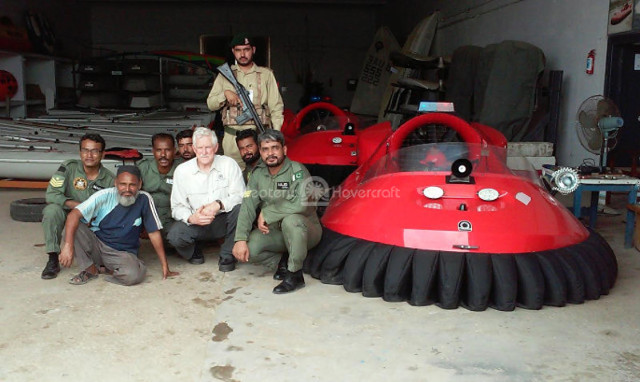 Hovercraft Pakistan Air Force Sea Survival School
