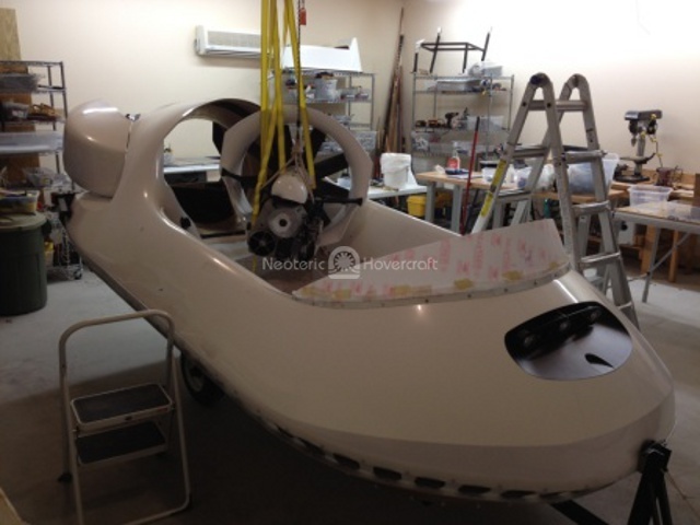 Image build hovercraft kit