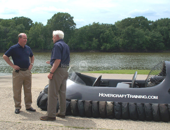 Larry Bucshon Neoteric Hovercraft ride