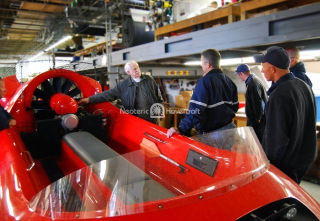 Image Rescue Hovercraft flight training