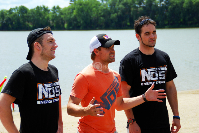 Photo Ricky Stenhouse Jr Hovercraft race video NASCAR