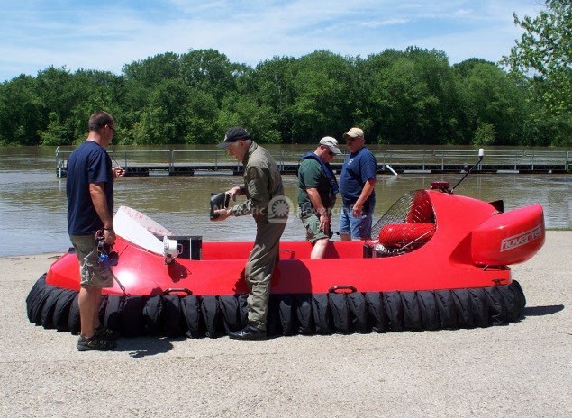 Image rescue hovercraft Roswell Fire Department