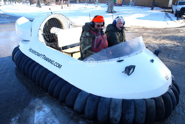 Image Hovercrafts Test Flight training