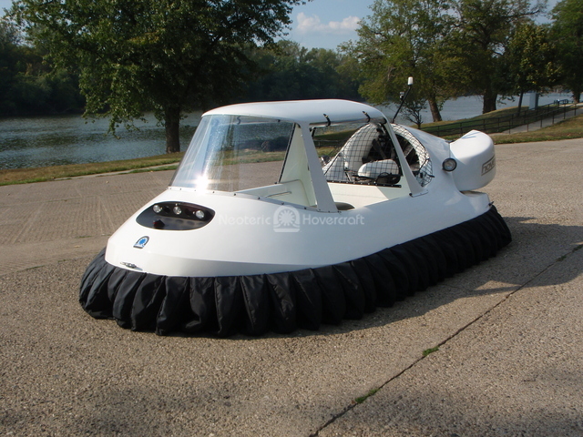 Recreational Hovercraft with Cabin