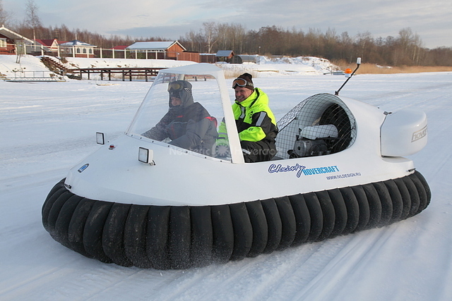 Hovercraft Pilot Training in Russia