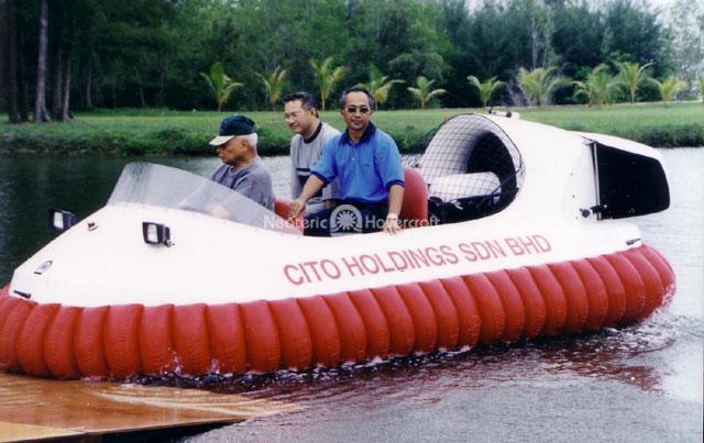 Recreational Hovercraft, Pahang, Malaysia