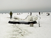 Hovercraft Ice fishing