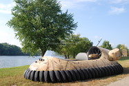Image Duck hunting boat hovercraft