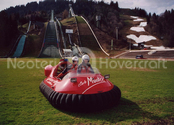 Hovertrek on ski slope