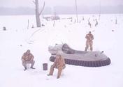 Ice fishing Hovercraft image