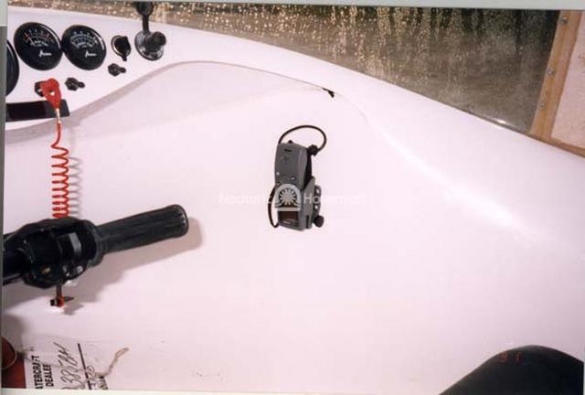 Rescue hovercraft GPS unit image