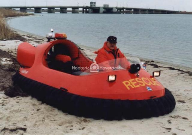 Rescue Hovercraft, Mastic Beach Fire Department, USA 