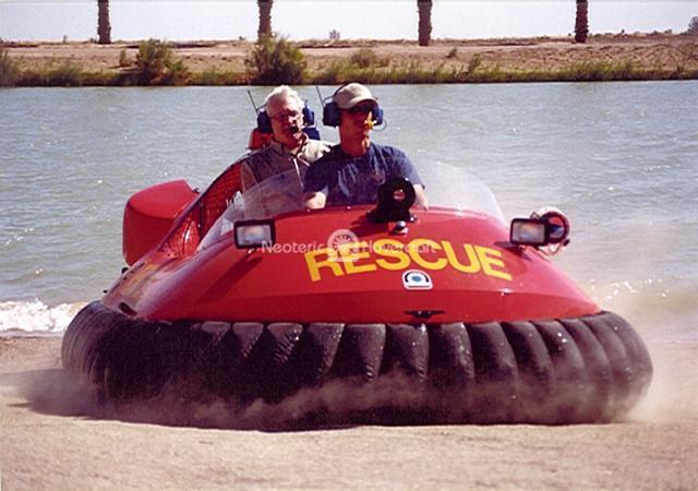 Rescue Hovercraft, California Border Patrol, USA