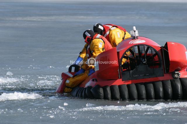 Practice Ice Rescue Retrieval