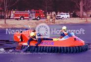 Image Rescue hovercraft in action