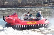 Hovercraft water rescue photo
