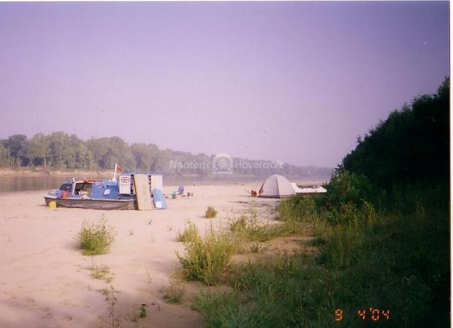 Campsite near the Wabash River