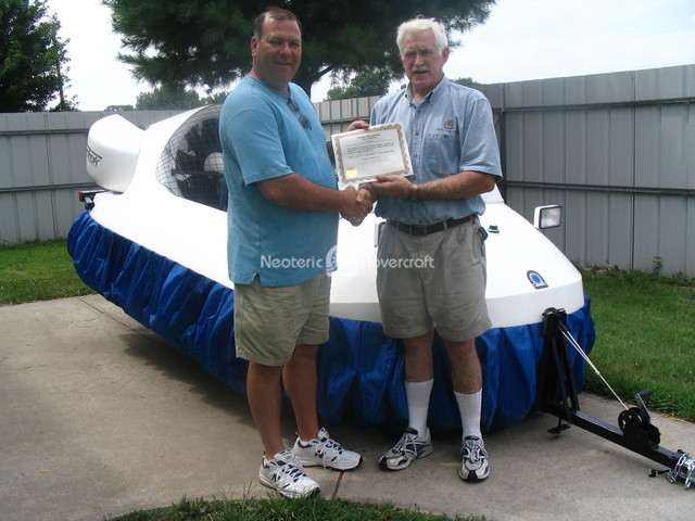 Culver Marina Hovercraft Pilot training