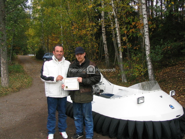 Hovercraft pilot training