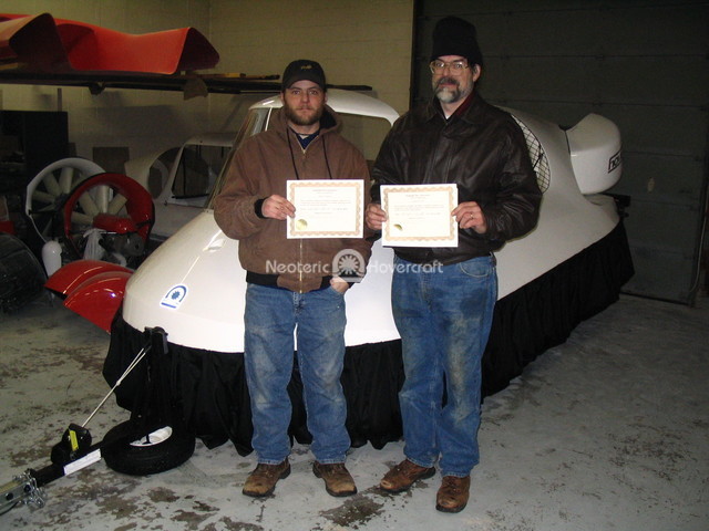 Country Construction Hovercraft pilot photo