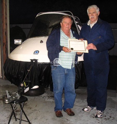 Hovercraft Pilot certification Ron Bode, Potosi, Wisconsin USA