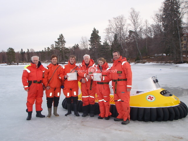 Marcus Karlsson and Sofia Bernhäll, Swedish Sea Rescue Association