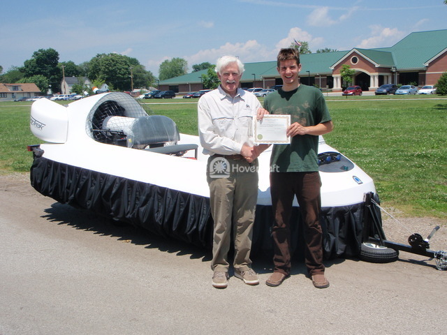 Hovercraft pilot training Woods Hole Oceanographic Institution