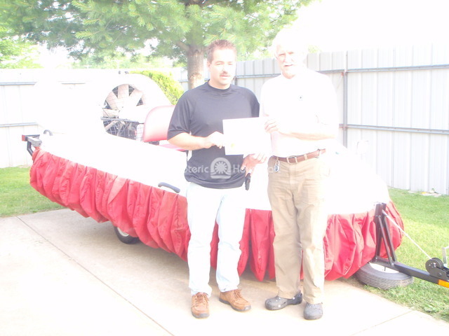 Hovercraft Pilot training Brad Edwards, Caledonia, Ontario, Canada