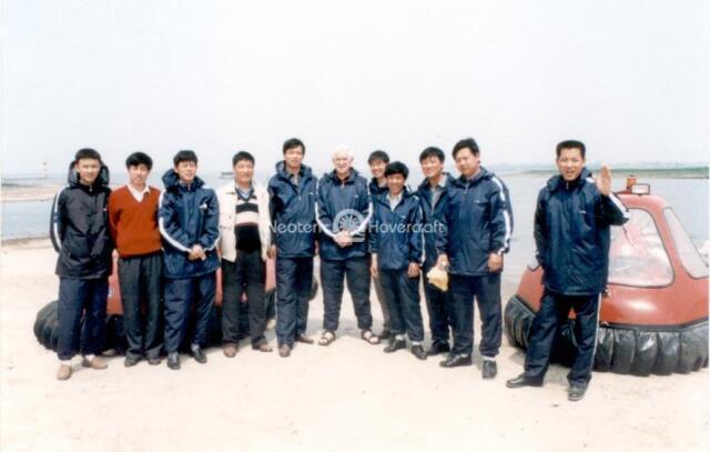 Bengbu, China Hovercraft flight training photo
