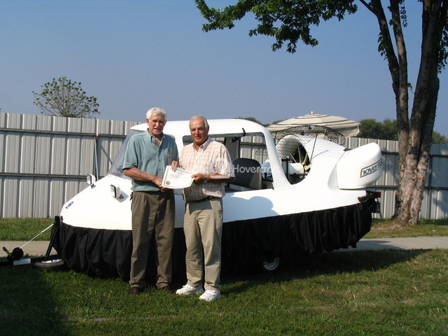 Hovercraft pilot training Fred Sipala, Eastern Hovercraft