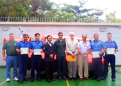 Photo Sheung Shui Fire Station Hong Kong China Hovercraft Flight training