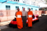 Image hovercraft pilot training Dhammakaya Temple Thailand