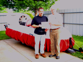 Hovercraft Pilot training Brad Edwards, Caledonia, Ontario, Canada