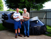 Hovercraft pilot training Brad Savage, Kenilworth, IL, USA