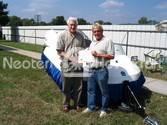 Hovercraft pilot training Gary Gray, Louisiana