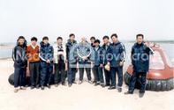 Bengbu, China Hovercraft flight training photo